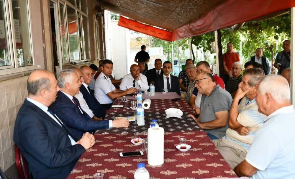 Vali Yıldırım Ve Başkan Hikmet Ata Vatandaşlarla Bir Araya Geldi