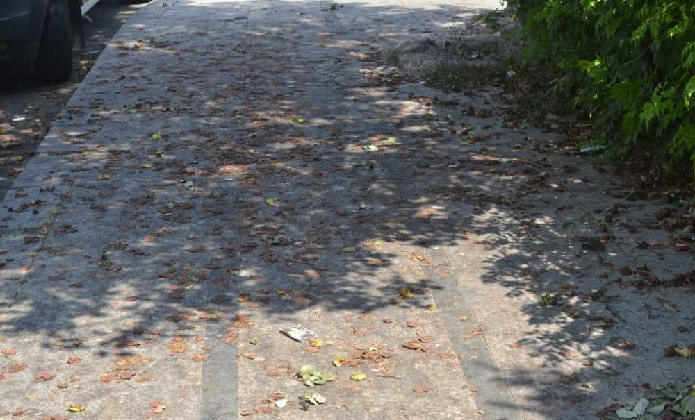 Kaldırımların Hali Tepki Çekti