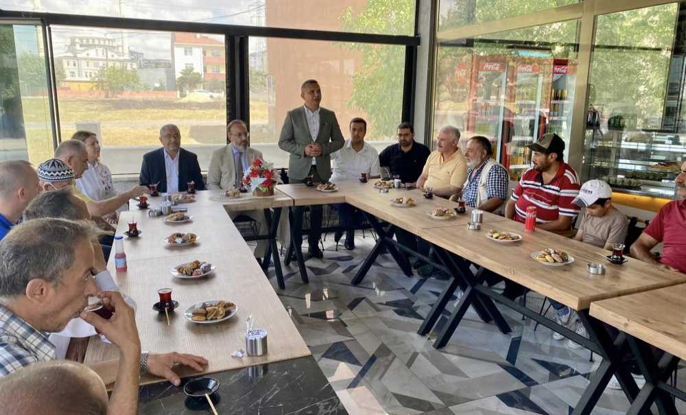 Ak Parti Milletvekili Yel, Partilileriyle Buluştu