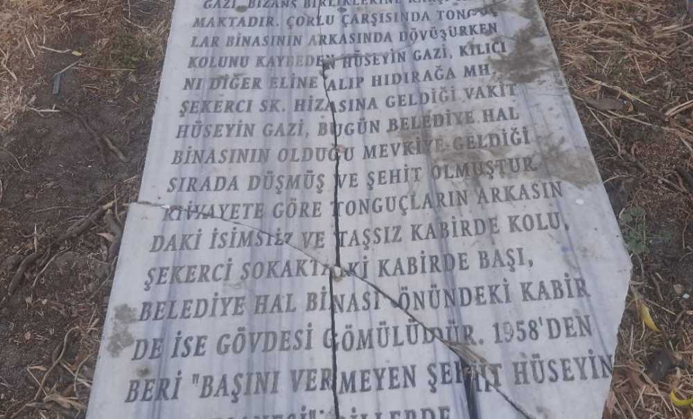 Şehit Hüseyin Gazi'nin Mezarı Yürek Burkuyor