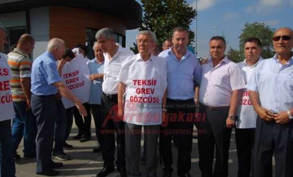 Teksif 12 Bin İşçiyle Greve Çıktı