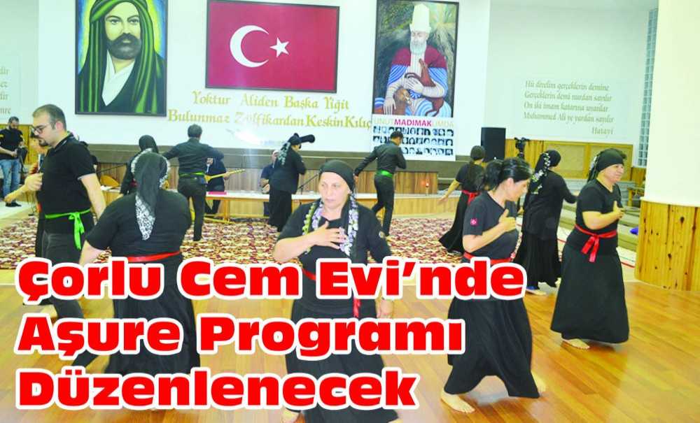 Çorlu Cem Evi'nde Aşure Programı Düzenlenecek