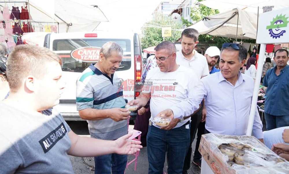 Ergene'de Aşure Dağıtımı Devam Ediyor