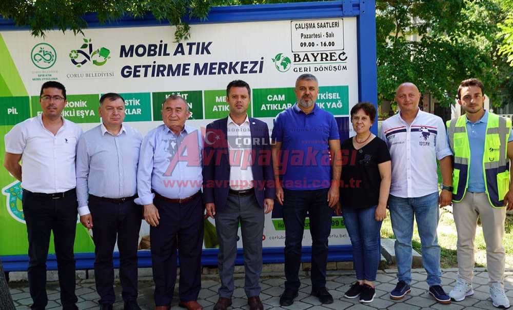 Çorlu Belediyesi'ne Sıfır Atık Belgesi