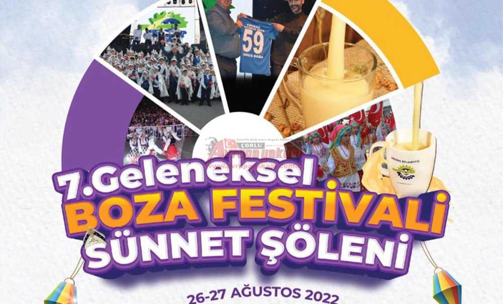 Geleneksel Boza Festivali Ve Sünnet Şöleni Başlıyor