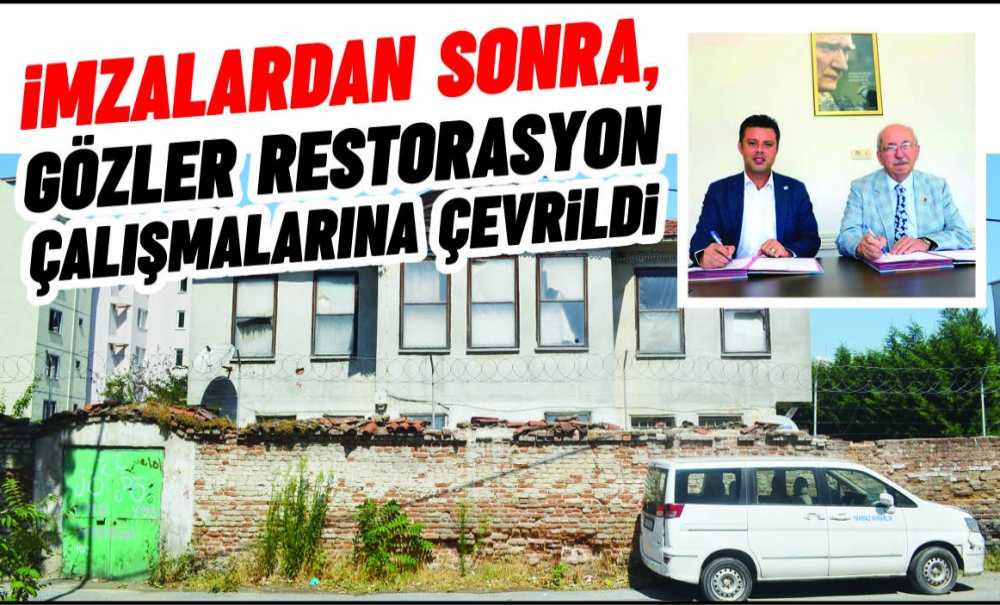 İmzalardan Sonra, Gözler Restorasyon Çalışmalarına Çevrildi