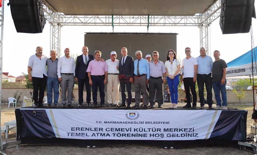 Marmaraereğlisi'nde Cemevi Ve Kültür Merkezinin Temeli Törenle Atıldı