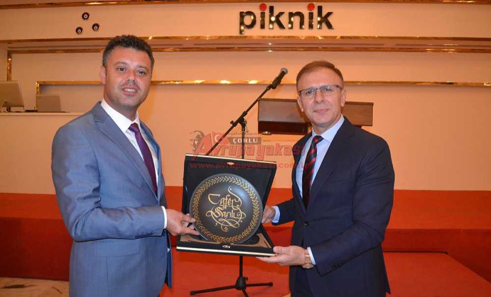 Çorlu Kaymakamı Cafer Sarılı Bu Sözlerle Veda Etti “Çorlu'yu Ve İnsanlarını Çok Sevdik”