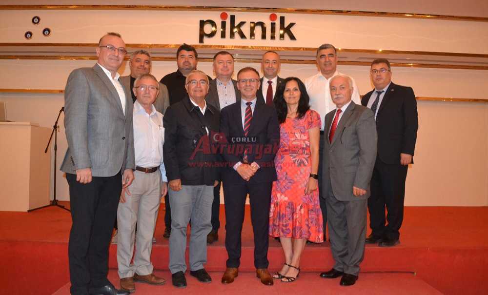 Çorlu Kaymakamı Cafer Sarılı Bu Sözlerle Veda Etti “Çorlu'yu Ve İnsanlarını Çok Sevdik”