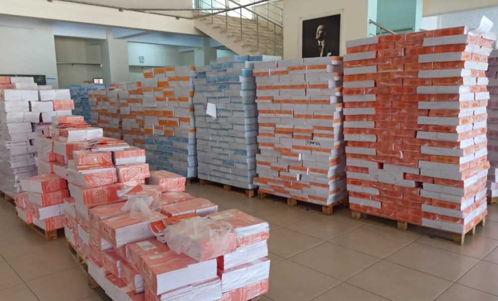 Çorlu'da 585 Bin Ücretsiz Ders Kitabı Dağıtıldı