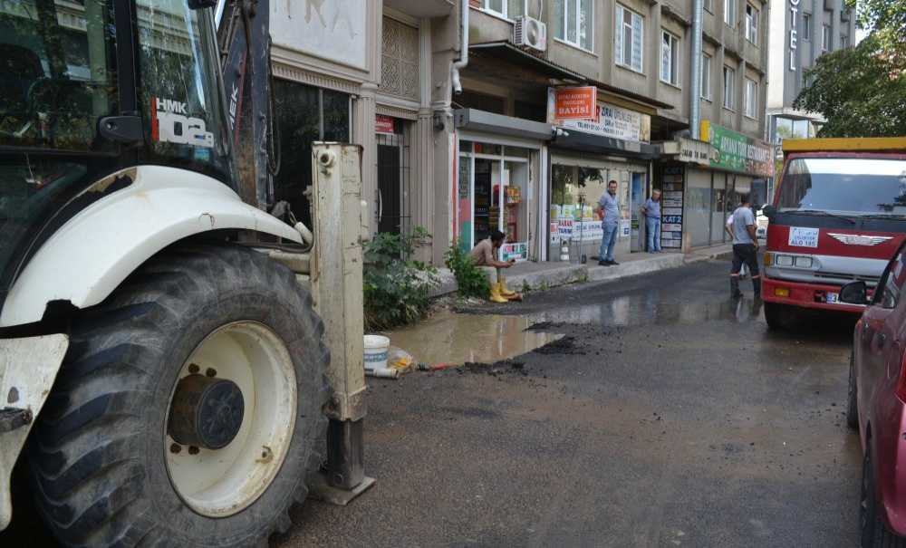 Su Patlağına İki Gün Sonra Müdahale Edildi
