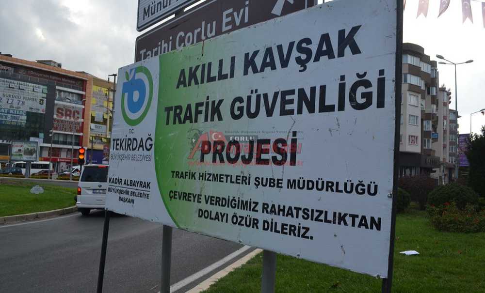 Çorlu'ya Akıllı Kavşak Projesi Geliyor