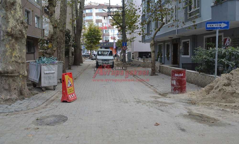 Bahçelievler'de Yollar Yapılmaya Başlandı