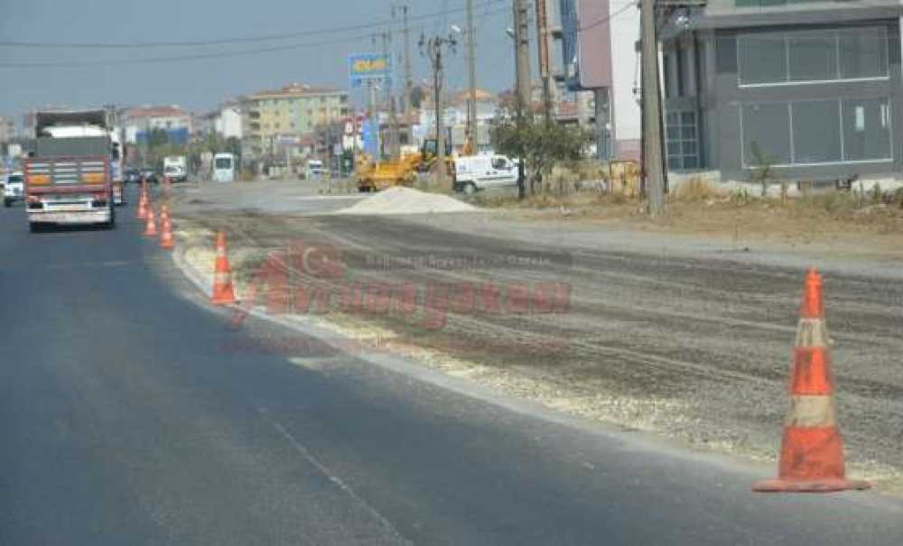 Çorlu'nun Tekirdağ Girişi Duble Yol Oluyor