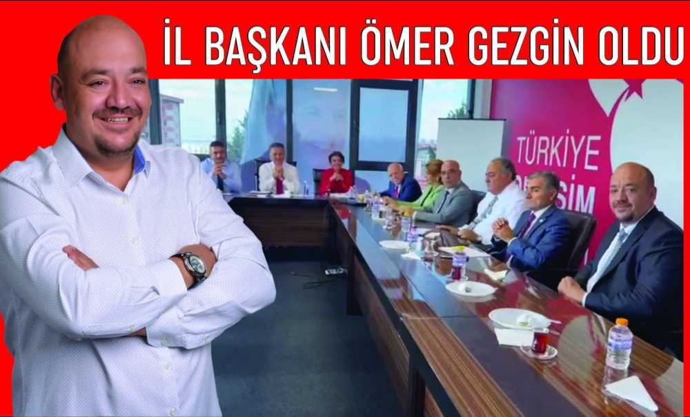 İl Başkanı Ömer Gezgin Oldu