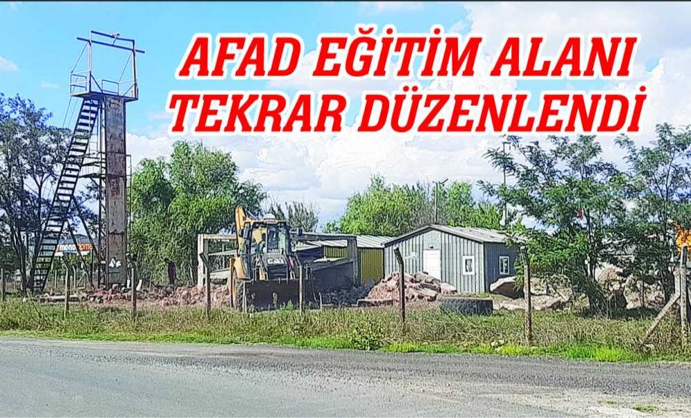Afad Eğitim Alanı Tekrar Düzenlendi