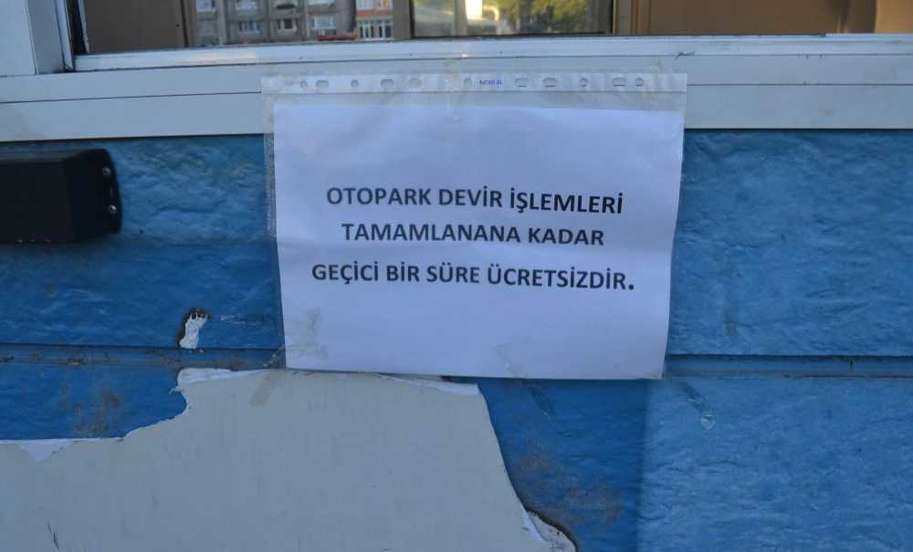 Yeni Sistem Kurulana Kadar Otoparklar Ücretsiz