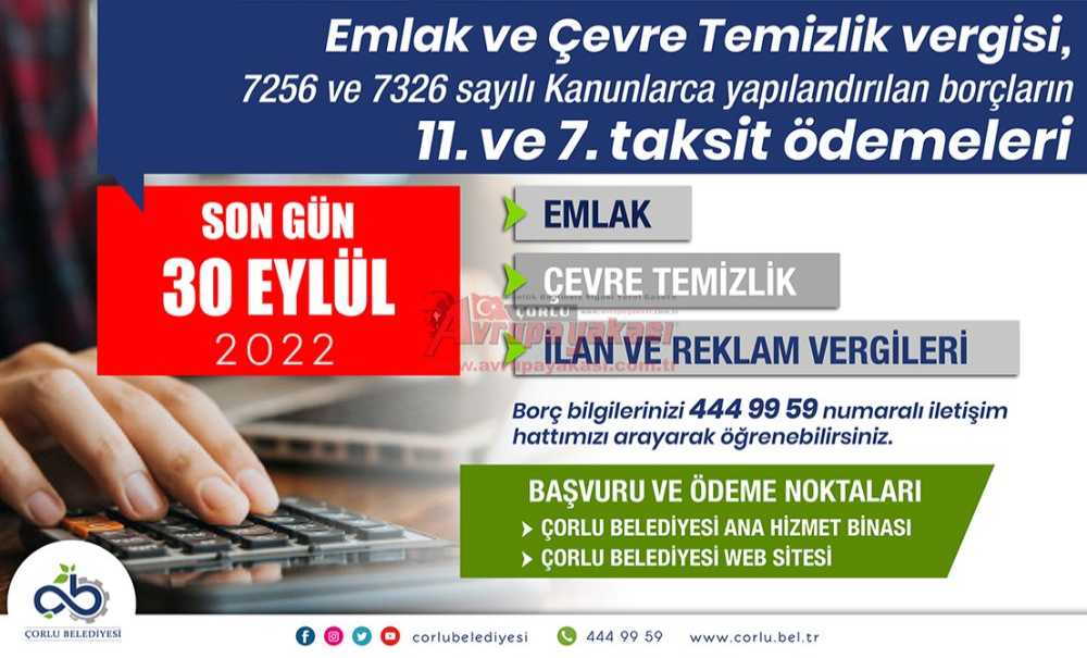 Taksit Ödemelerinizi Unutmayın