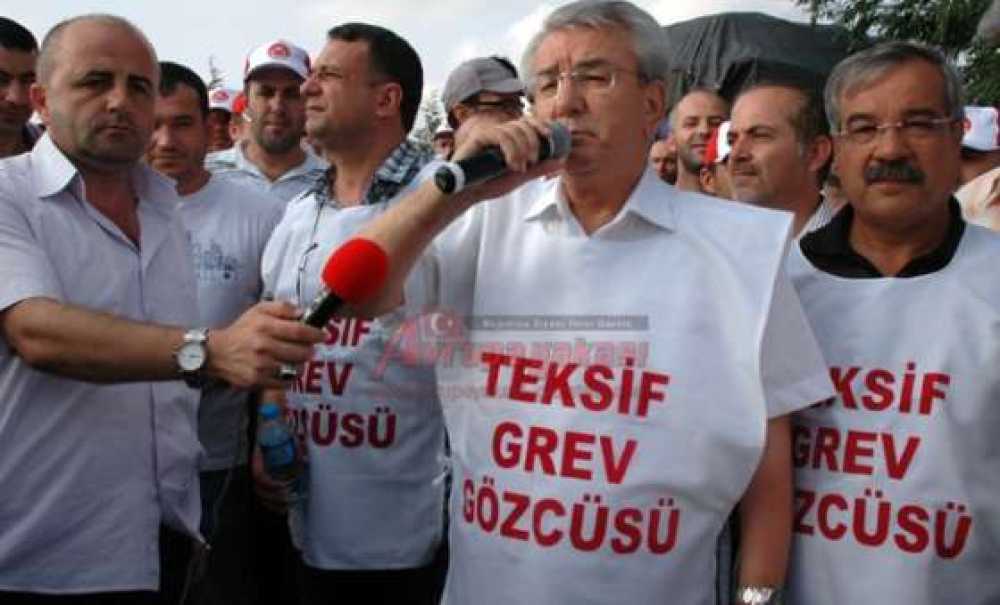 Teksif Genel Başkanı Nazmi Irgat; “Taşın Altına Elimizi Değil Gövdemizi Koyduk”