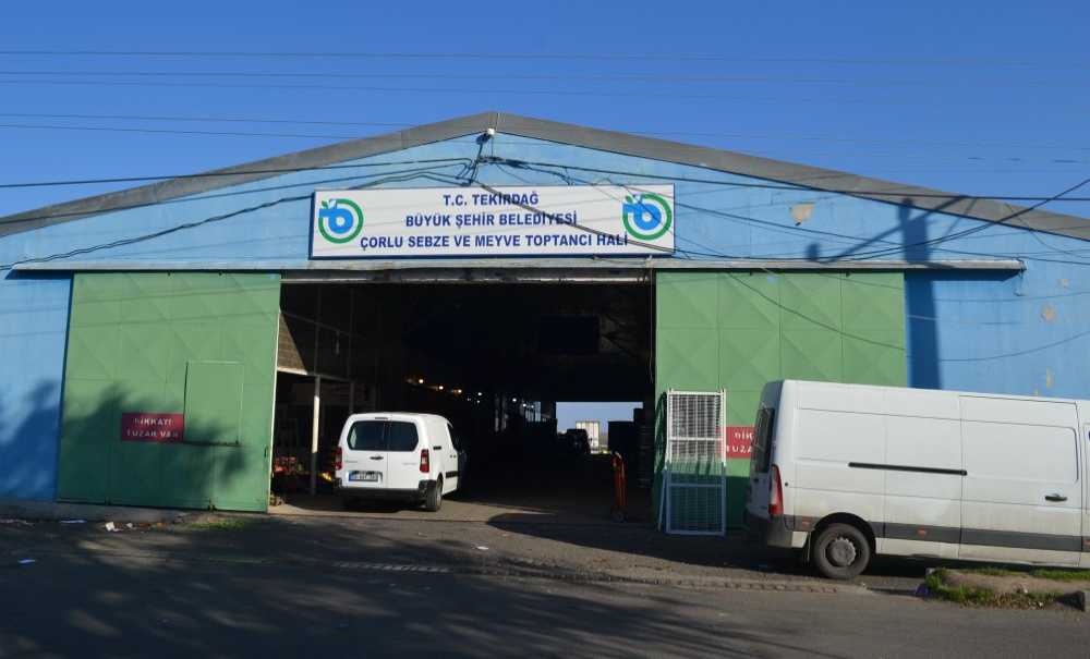 Çorlu, Tbb'den 9 Yıldır Hal Binası Bekliyor