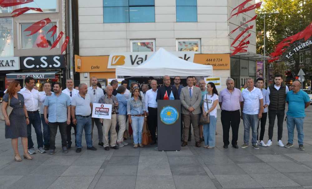 İyi̇ Parti Kokuya Tepki Gösterdi