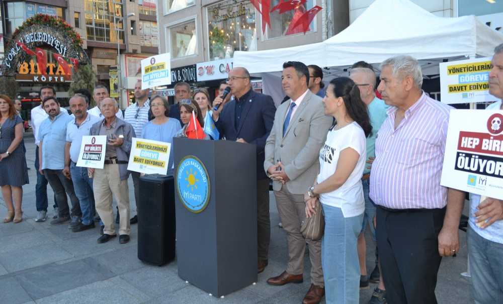 İyi̇ Parti Kokuya Tepki Gösterdi