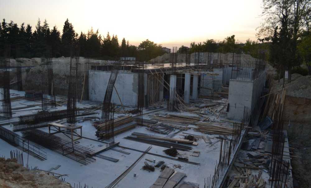32 Derslikli Ortaokul İnşaatı Hızlı İlerliyor