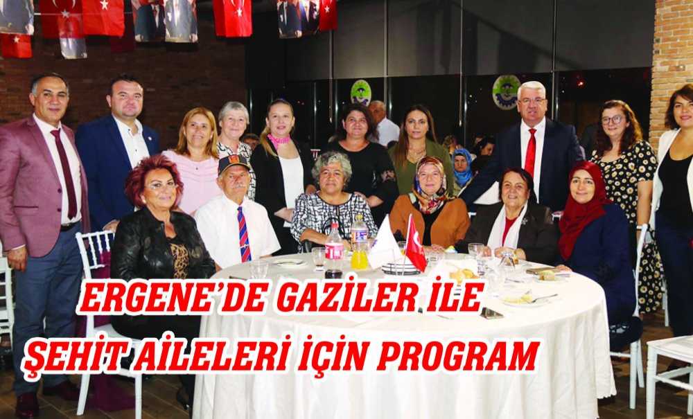 Ergene'de Gaziler İle Şehit Aileleri İçin Program