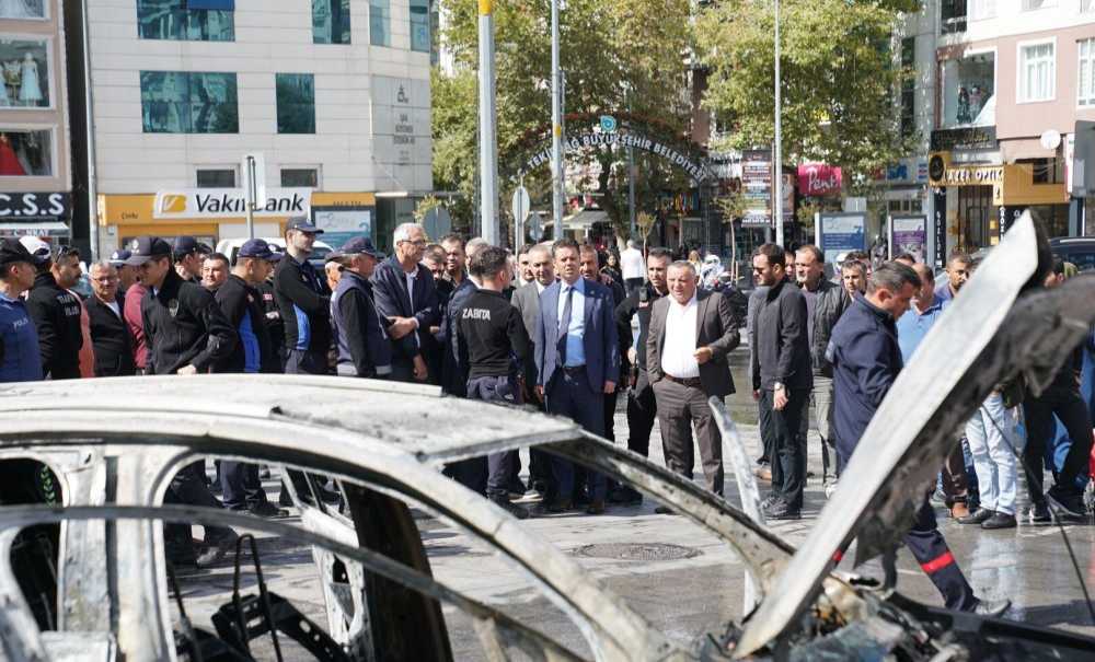 Çorlu'nun Göbeğinde Korkutan Yangın