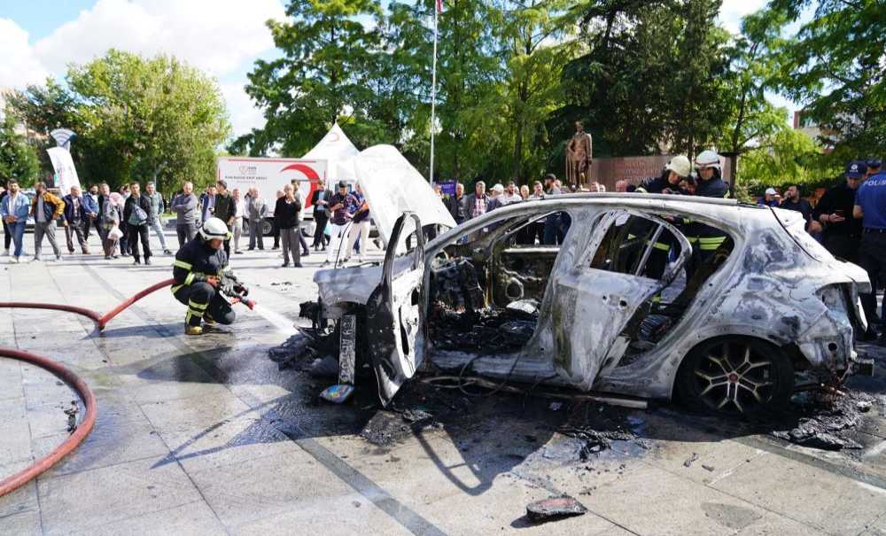 Çorlu'nun Göbeğinde Korkutan Yangın