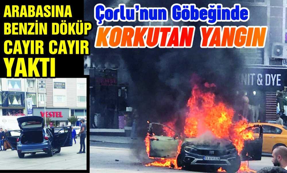 Çorlu'nun Göbeğinde Korkutan Yangın