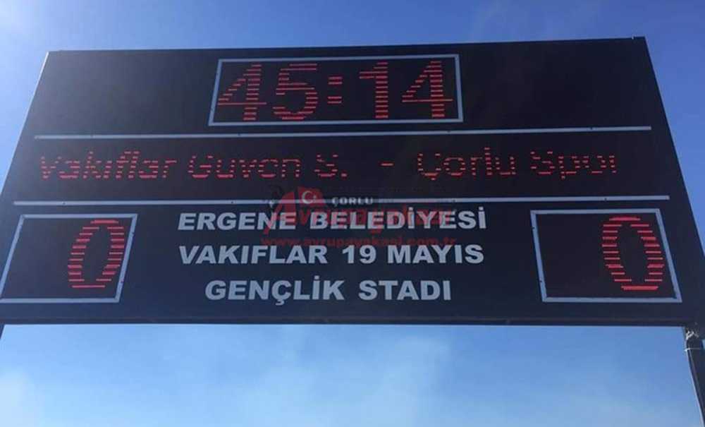 Yeni Stadyumunda İlk Resmi Maçlar Oynandı