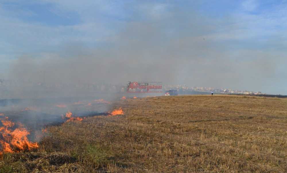 Anız Yangınları Devam Ediyor