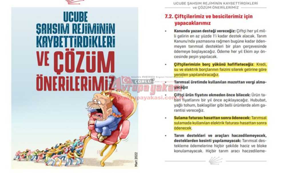 Chp Tekirdağ Milletvekili İlhami Özcan Aygun; “Ak Parti, Projelerimizi Kopyalıyor”