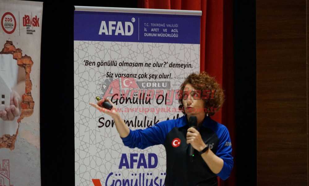 Ergene Belediyesi Personeline Afet Eğitimi