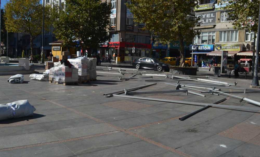 Fuarın Stantları Söküldü