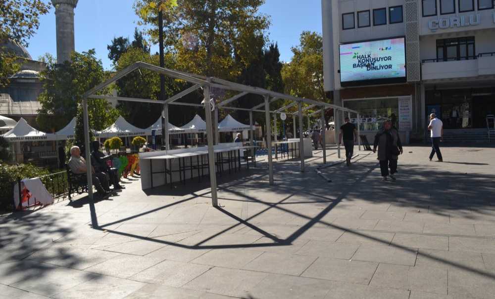 Fuarın Stantları Söküldü