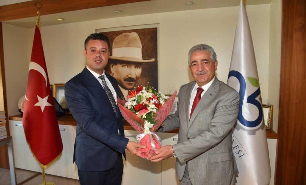 Müftü Haliloğlu, Kaymakam Ve Belediye Başkanını Ziyaret Etti