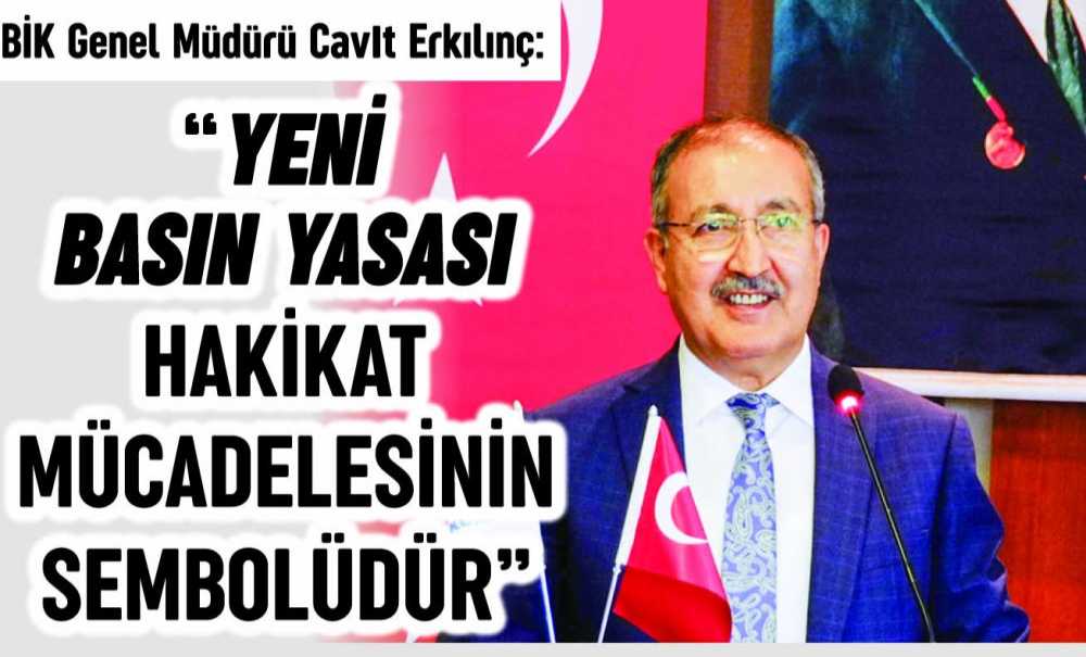 “Yeni Basın Yasası Hakikat Mücadelesinin Sembolüdür”