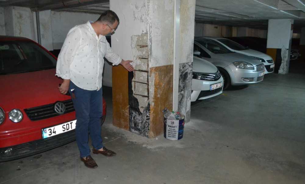 Dikkat Otopark Çökebilir!