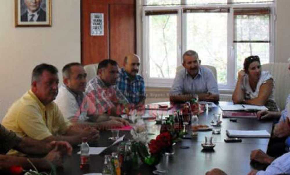 Tekirdağ Ziraat Odaları Başkanları Çorlu'da Toplandı