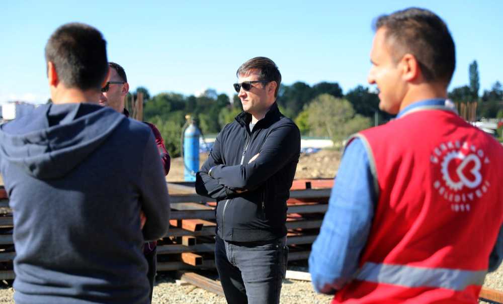 Başkan Akay Çalışmaları İnceledi