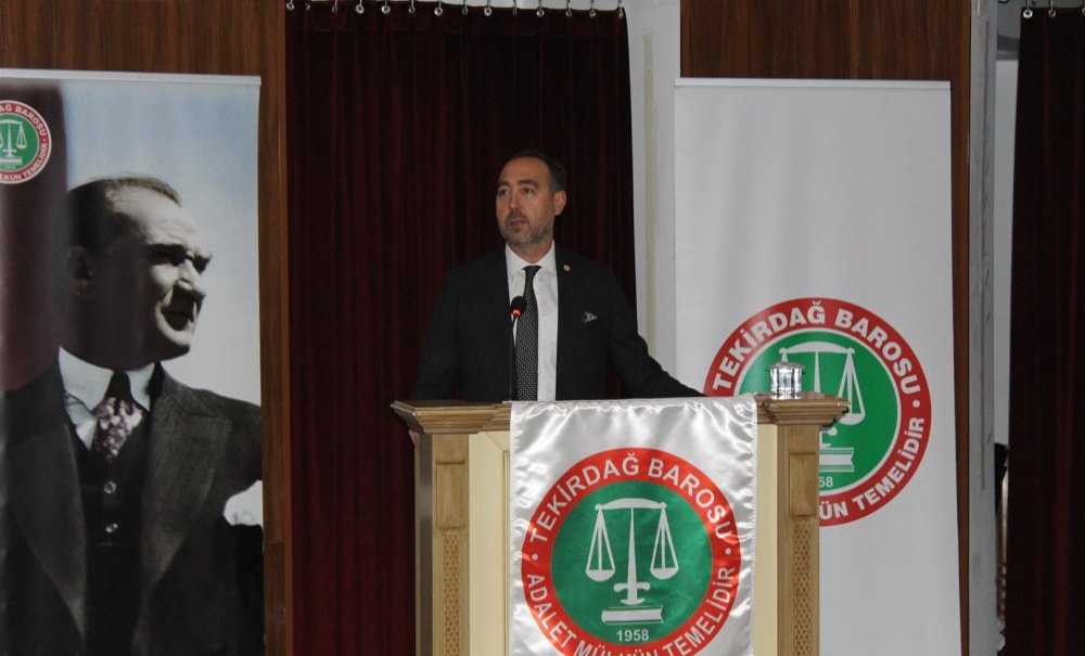 Yeni Baro Başkanı Egemen Gürcün Oldu