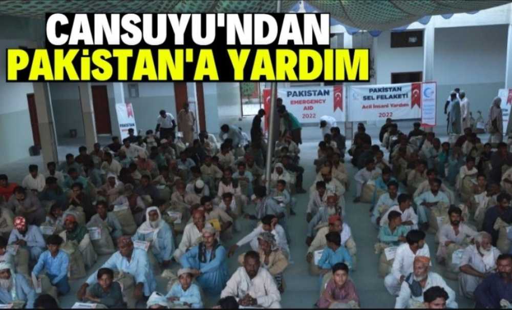 Cansuyu Derneği Yardım Elini Uzattı