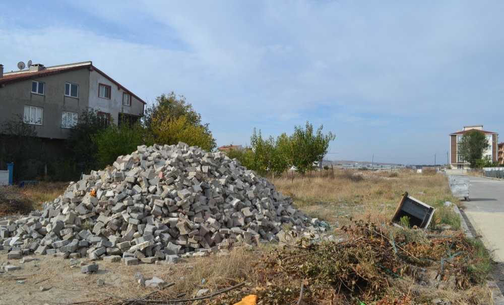 Parke Taşı Çalışması Dikkat Çekiyor