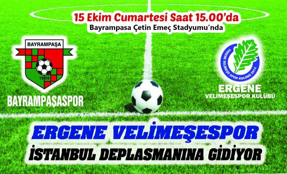 Ergene Velimeşespor İstanbul Deplasmanına Gidiyor