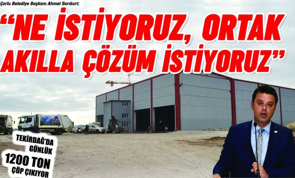 “Ne İstiyoruz, Ortak Akılla Çözüm İstiyoruz”