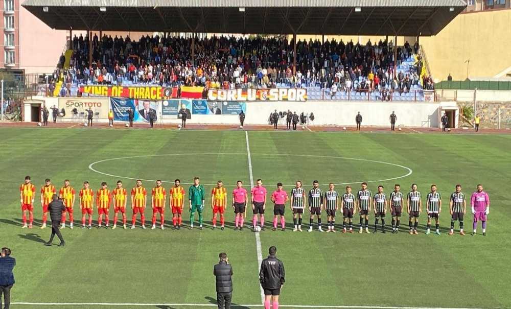 Çorluspor 1947 3'Te 3 Yaptı