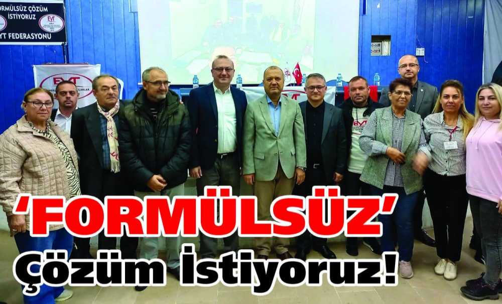 ‘Formülsüz' Çözüm İstiyoruz!