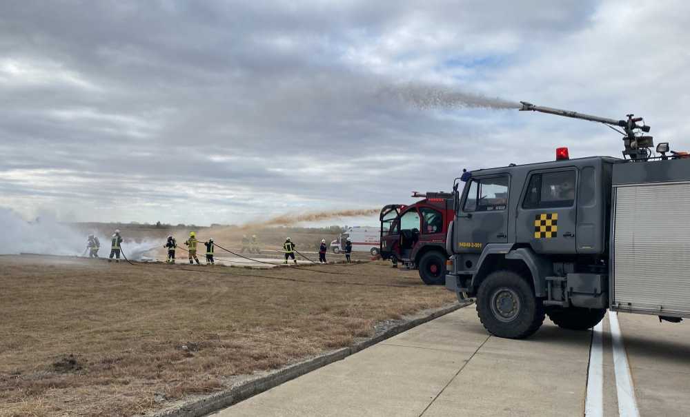 Havalimanında Tatbikat Yapıldı